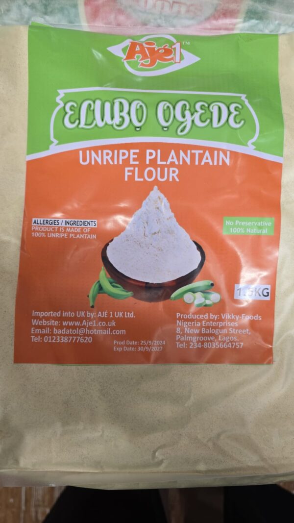 Unripe Plantain Flour